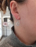 Pendientes Guerretta Gioielli Mujer ORECCHINI ORO E ZIRCONI in Oro blanco Zirconia GUERR48 - GUERR48